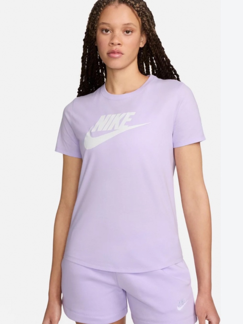 Nike lavender womens tshirt